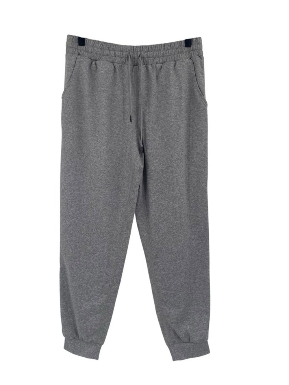 Quince Women’s Small Gray Joggers Recycled Polyester Spandex Drawstring Athletic